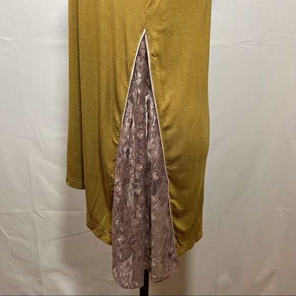 Logo Long Sleeve Tunic Shirt with Lace Insets - Picture 5 of 15